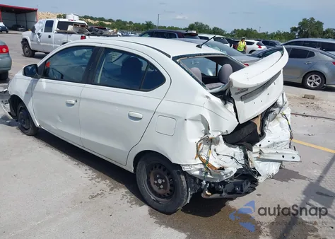 2017 Mitsubishi Mirage G4 Es из США, поврежденный, VIN ML32F3FJ0HHF12482